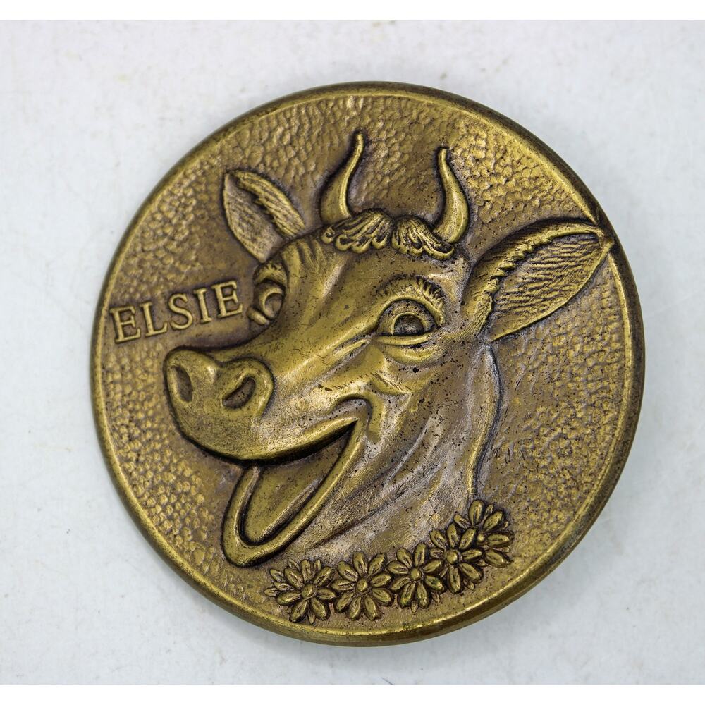 1940's Elsie the Cow Borden Milk Advertising Pin